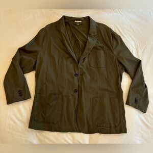 Goodfellow & Company casual sport jacket, XXL, forest green